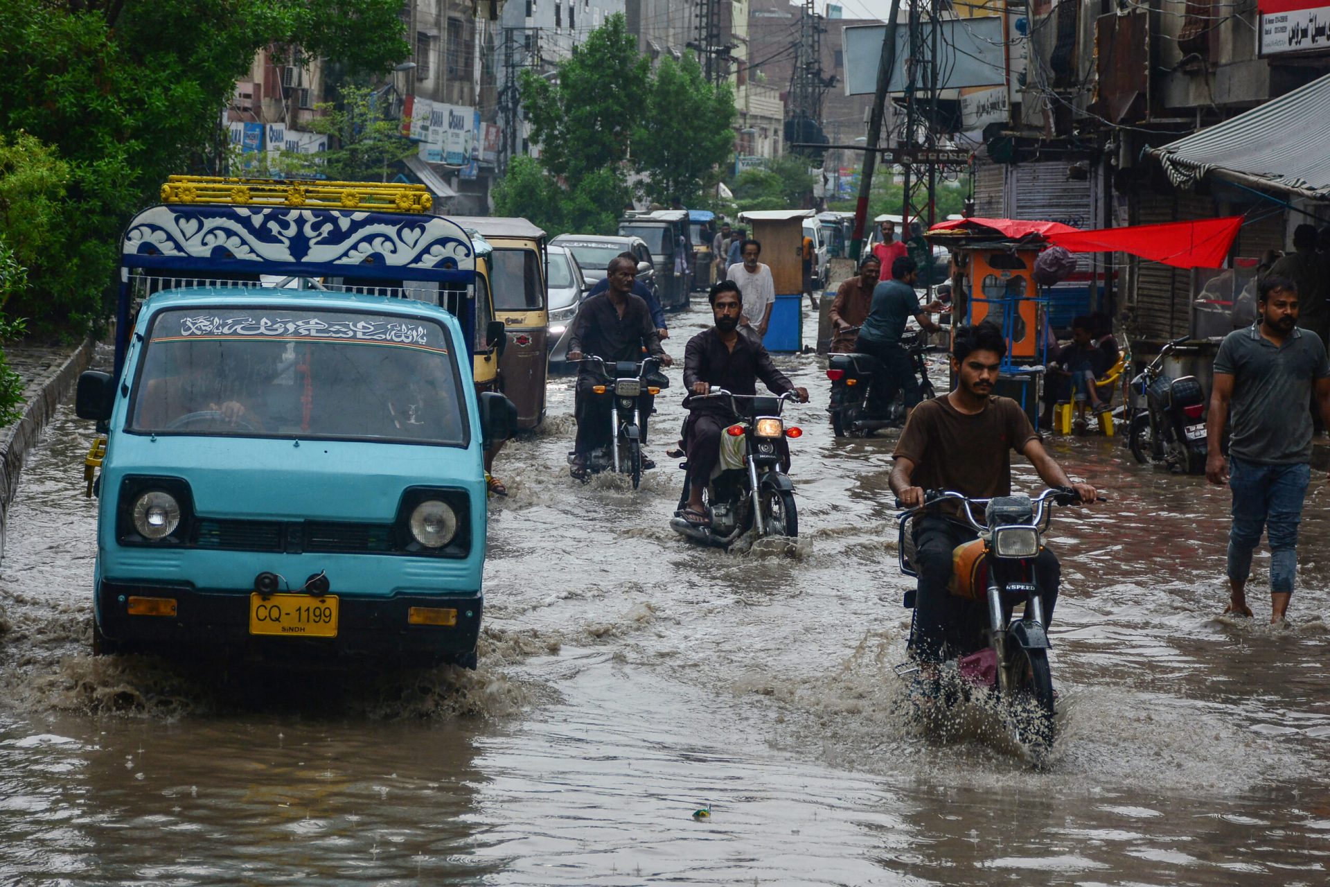 PAKISTAN-WEATHER-RAIN