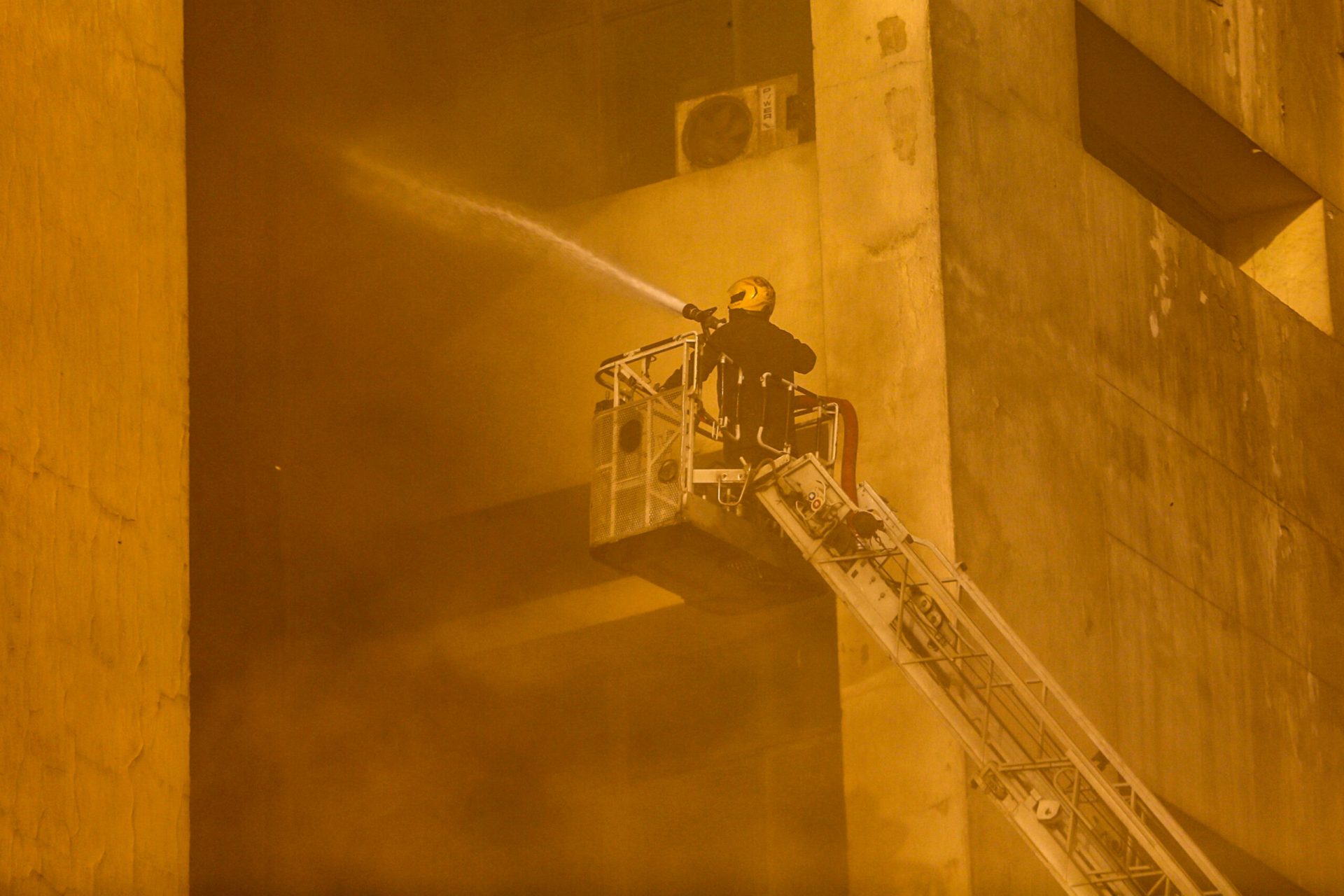 EGYPT-FIRE-TELECOMMUNICATION