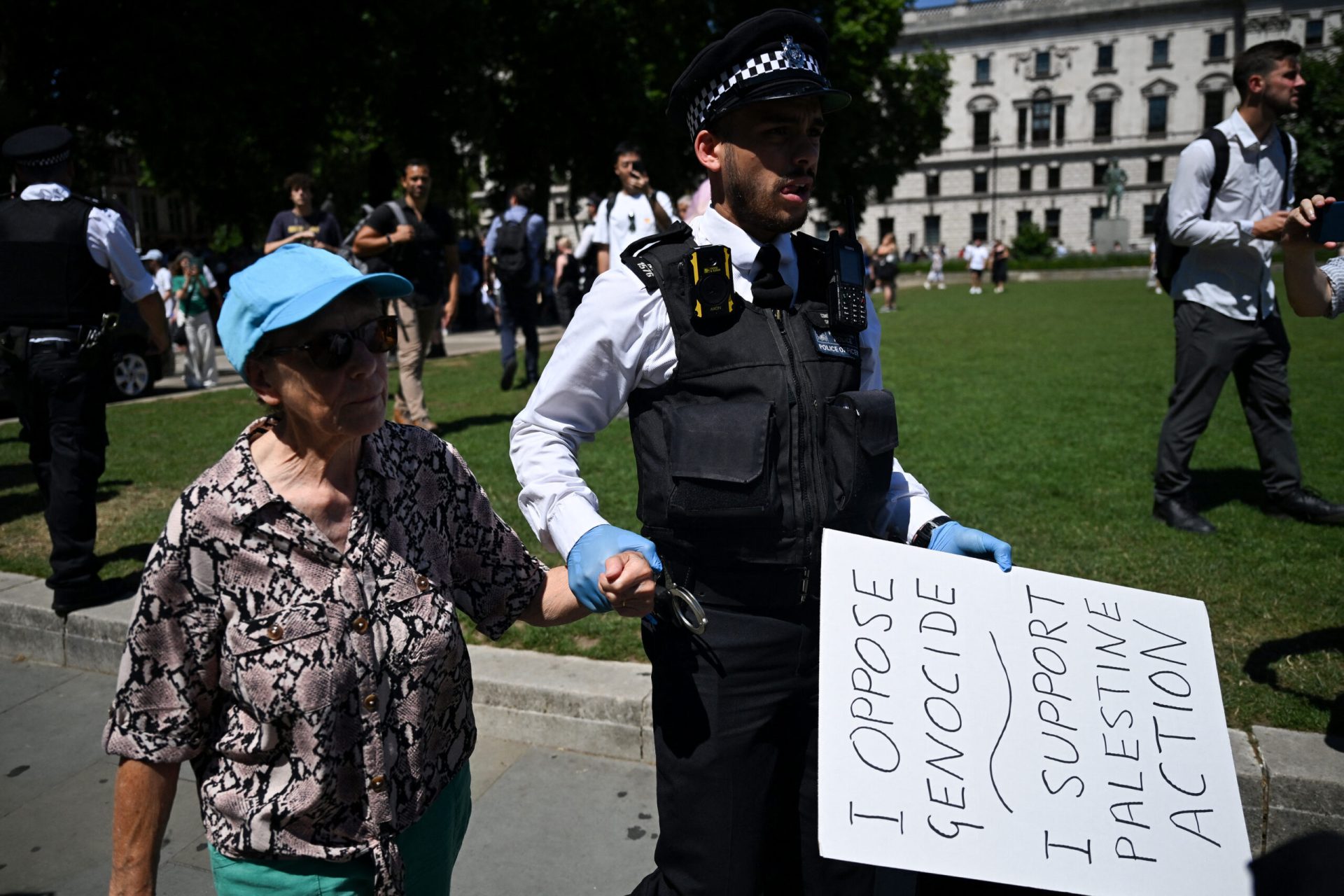 BRITAIN-PALESTINIANS-ISRAEL-CONFLICT-POLITICS-BAN