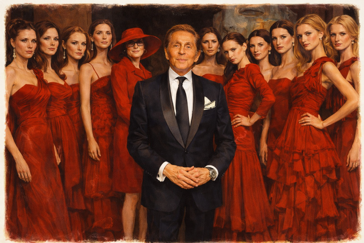 Το τελευταίο ρούχο της μόδας: Όταν ο Valentino έραψε την αιωνιότητα