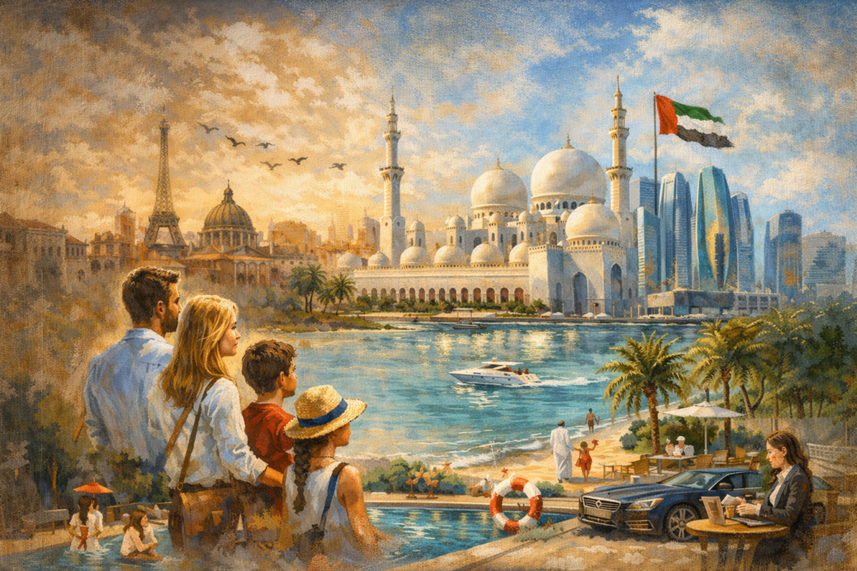 Γιατί κάποιες οικογένειες εγκαταλείπουν την Ευρώπη και στρέφονται προς το Άμπου Ντάμπι