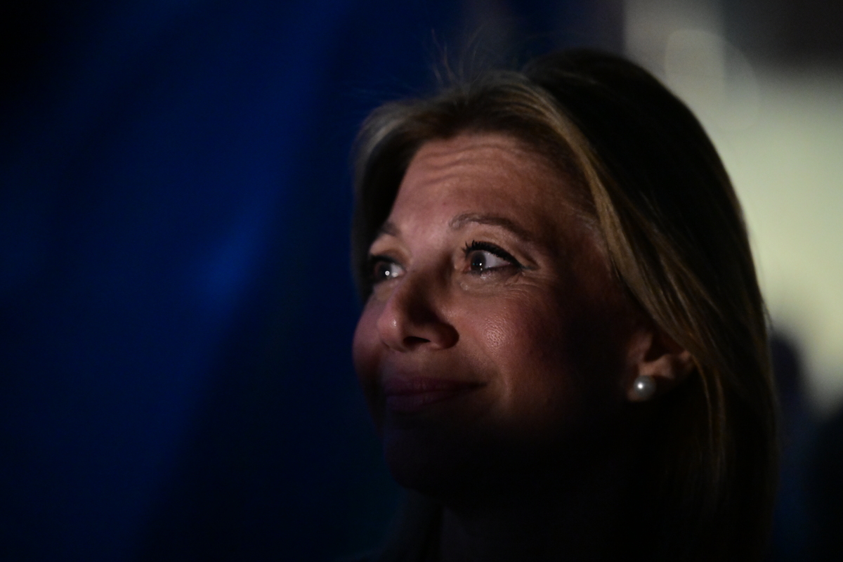 Η Μαρία Καρυστιανού και το κόμμα της δημιουργούν αγκάθια στην κυβέρνηση © ΤΑΤΙΑΝΑ ΜΠΟΛΑΡΗ/EUROKINISSI