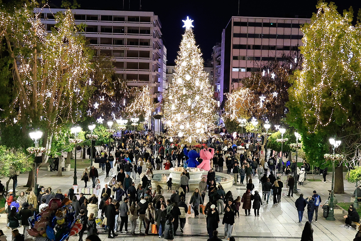 Χριστούγεννα 2025 Πλατεία Συντάγματος