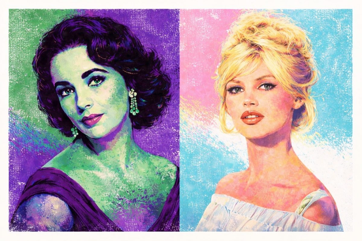 Ελίζαμπεθ Τέιλορ & Μπριζίτ Μπαρντό