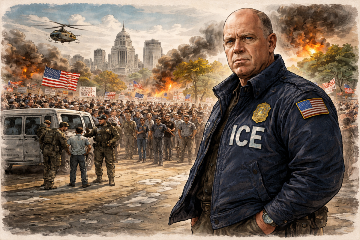 Τομ Χόμαν στη Μινεσότα: Ο «Τσάρος των συνόρων» αναμετράται με την πολιτική κρίση της μετανάστευσης