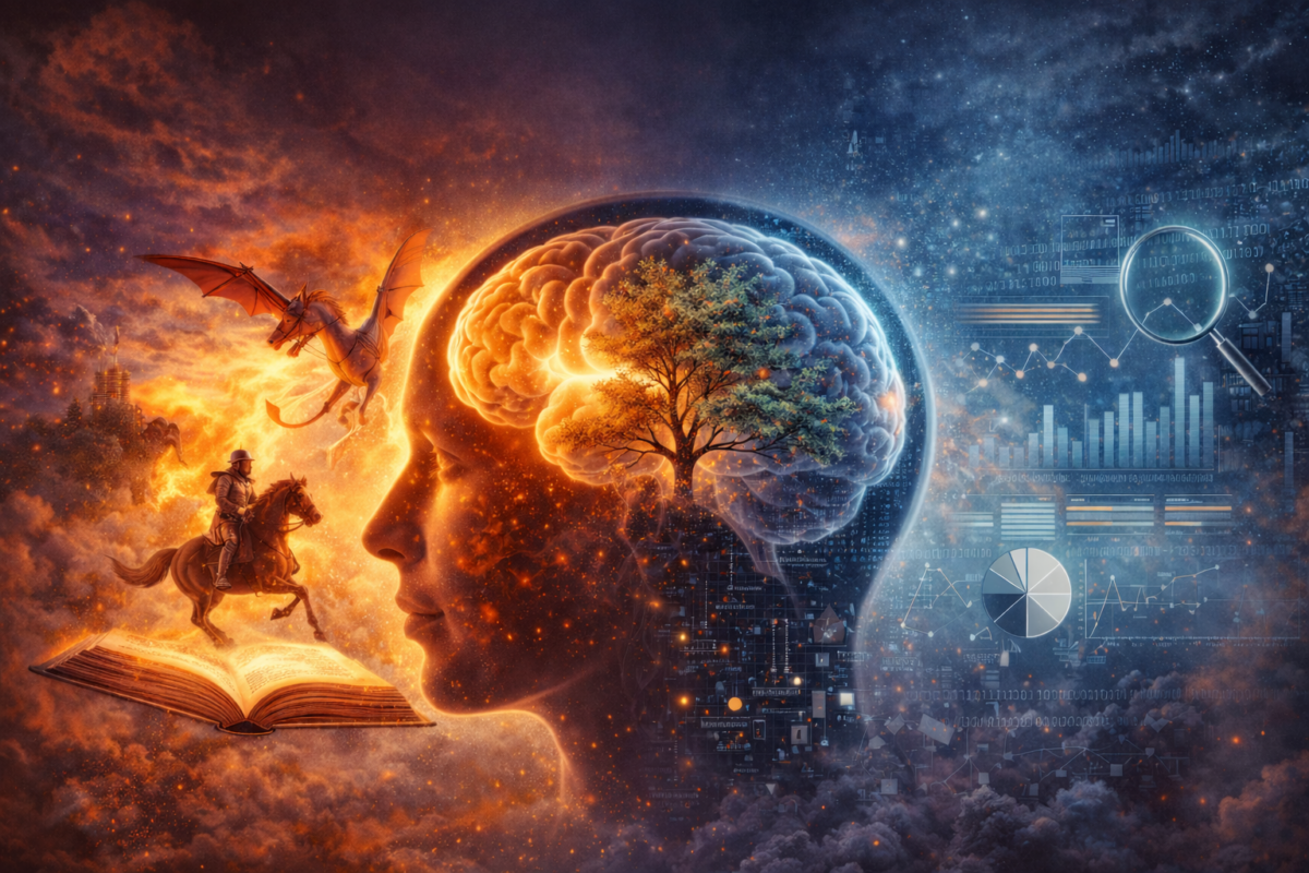 Γιατί ο εγκέφαλος αγαπά τις ιστορίες και όχι τα γεγονότα