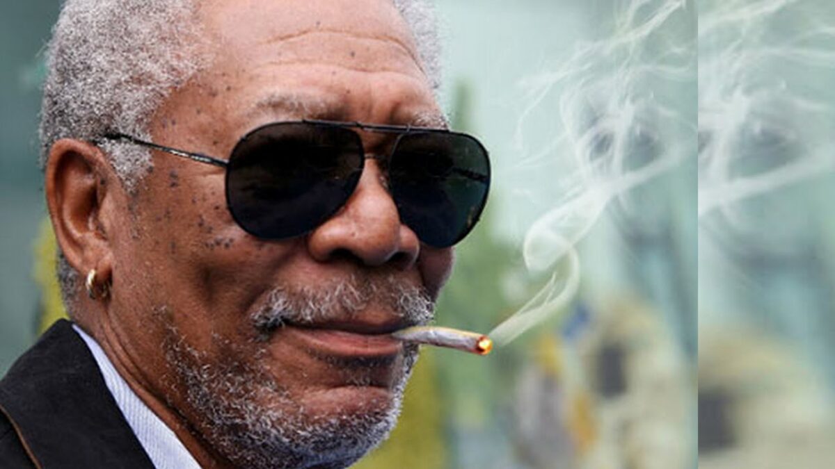 Morgan Freeman: «Τη μαριχουάνα την τρώω, την πίνω, την καπνίζω και τη φυσάω»