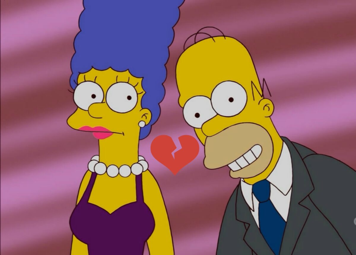 Μετά από 26 χρόνια τηλεοπτικού γάμου οι Simpsons χωρίζουν!