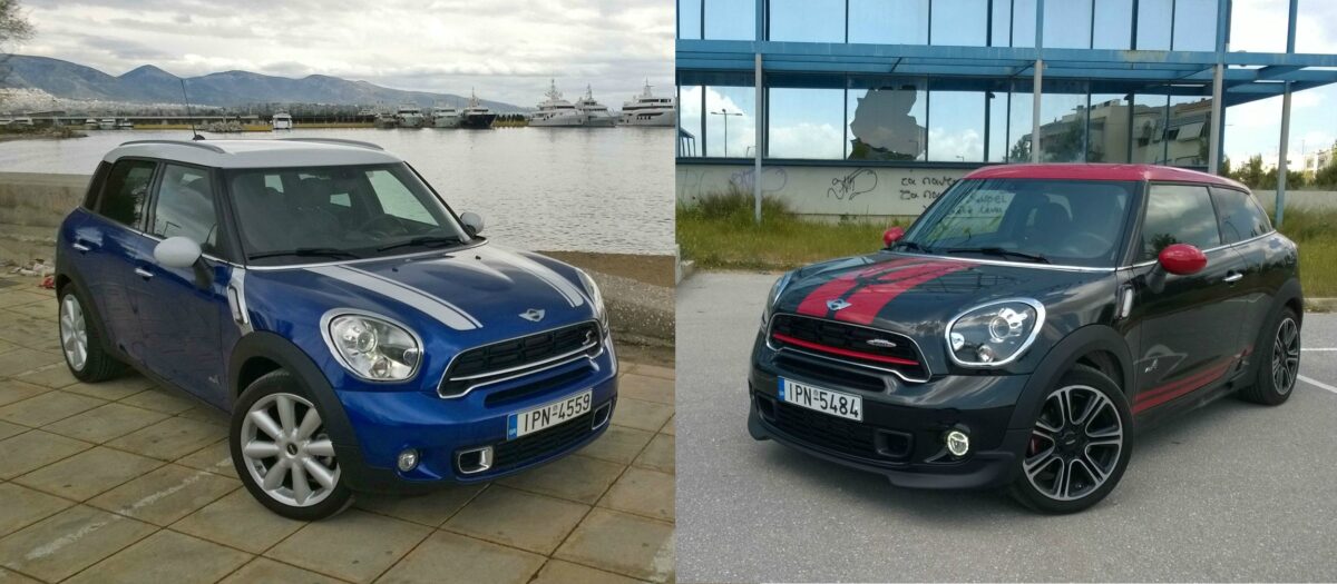 Test Drive || MINI-μα ελήφθη: Countryman Cooper S ALL4 vs Paceman JCW ALL4