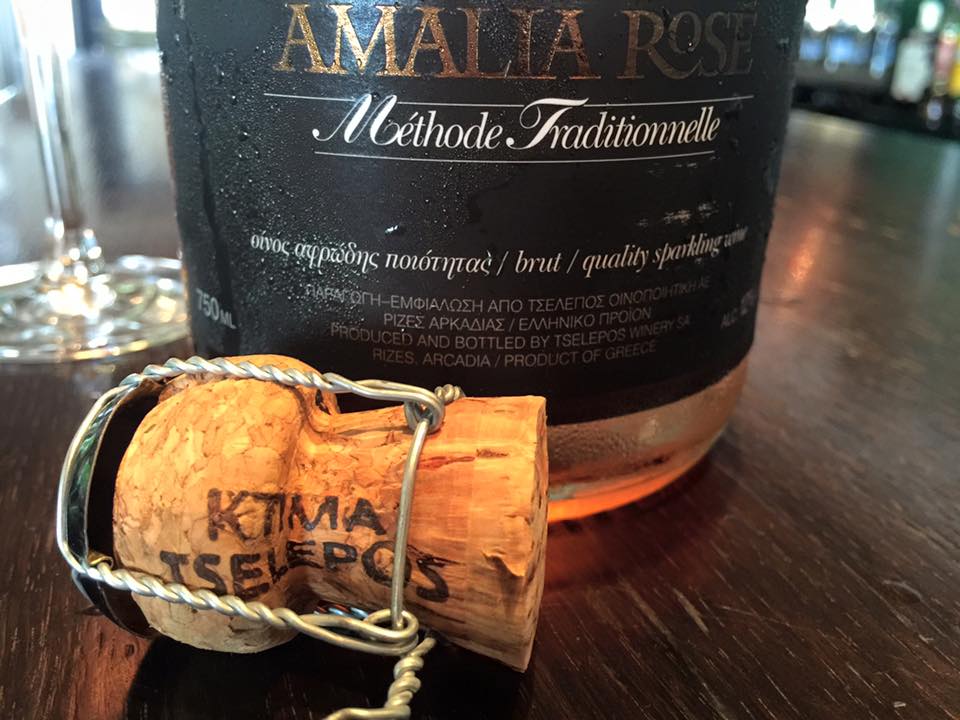 Amalia Brut Rose, Κτήμα Τσέλεπος (Methode Traditionnelle) Αγιωργίτικο