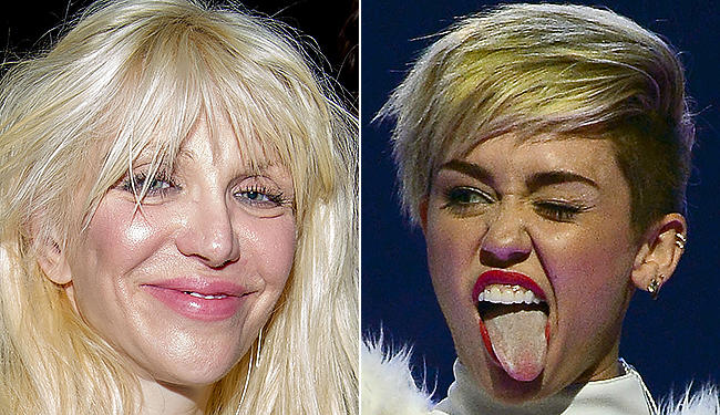 H Courtney Love αποκλείει συνεργασία με την Miley Cyrus: «Δεν θα ταιριάζαμε»