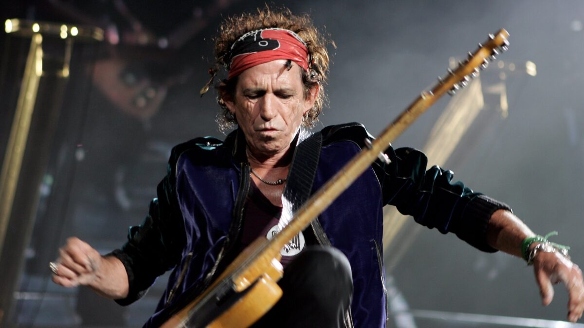 O Keith Richards προαναγγέλλει καινούργιο δίσκο των Rolling Stones