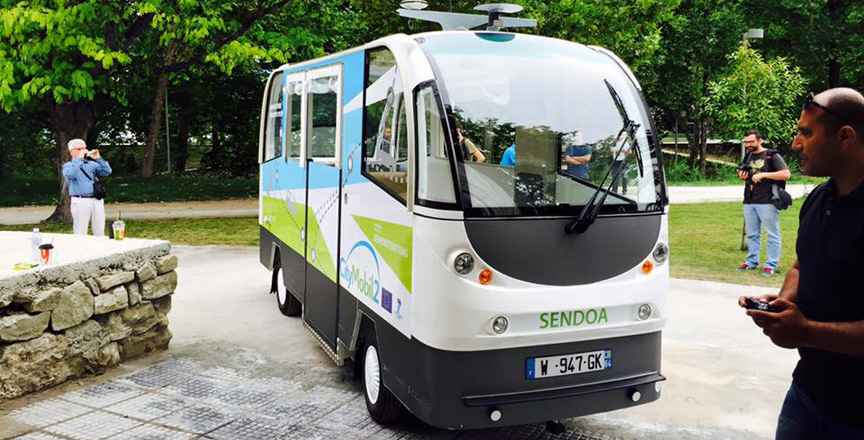 Τρίκαλα: Κυκλοφορία σε πραγματικές συνθήκες για το Λεωφορείο Χωρίς Οδηγό