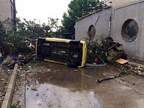 Tornado στη Λακωνία – video