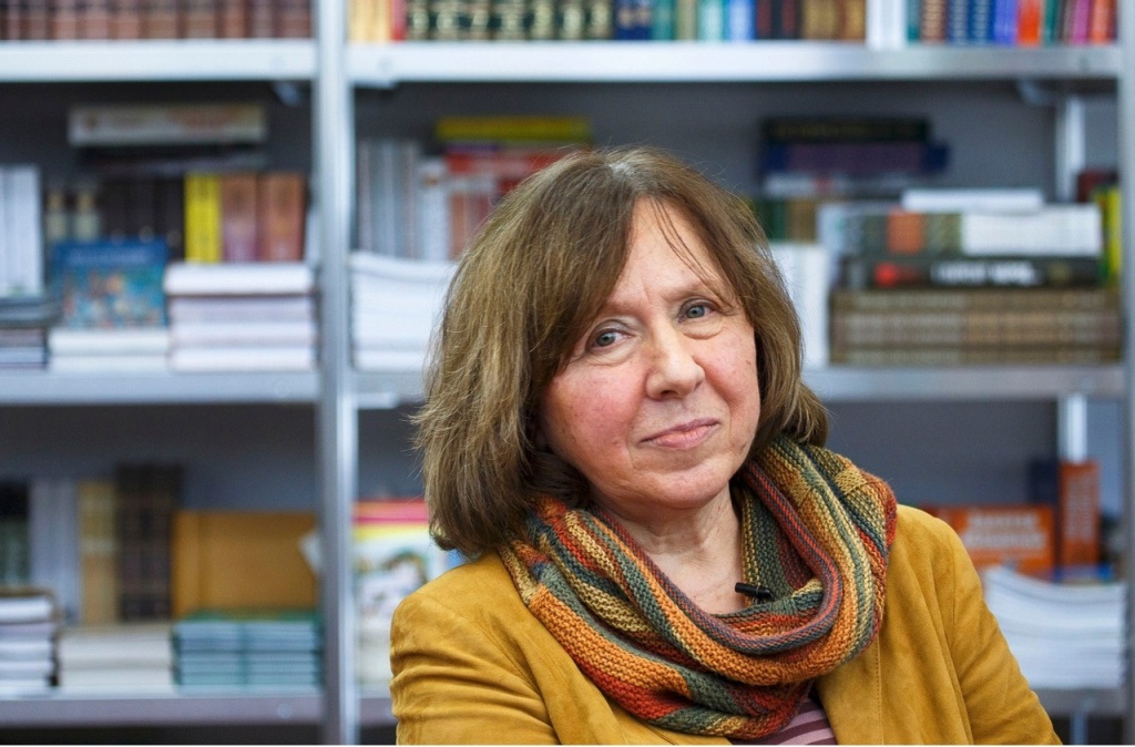 Νόμπελ Λογοτεχνίας στη Λευκορωσίδα Σβετλάνα Αλεξίεβιτς