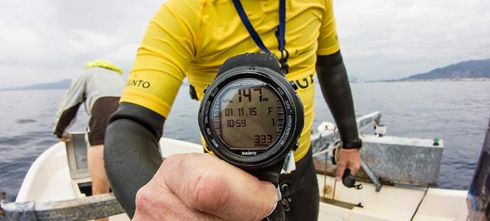 Παγκόσμιο ρεκόρ, 146 μέτρα ελεύθερης κατάδυσης στο Μεσσηνιακό κόλπο