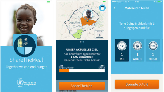 Μοιραστείτε το Γεύμα, εφαρμογή για κινητά εξασφαλίζει γεύματα στους πρόσφυγες