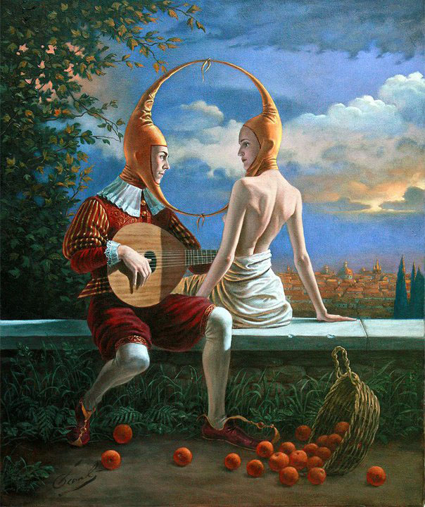 Οι αιθέριοι αλληγορικοί πίνακες του Michael Cheval