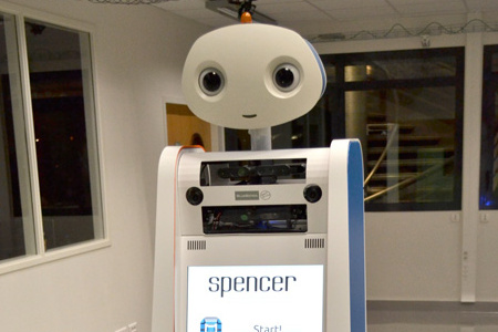 Αεροδρόμιο Αμστερνταμ οι πληροφοριές σας από το Ρομποτ