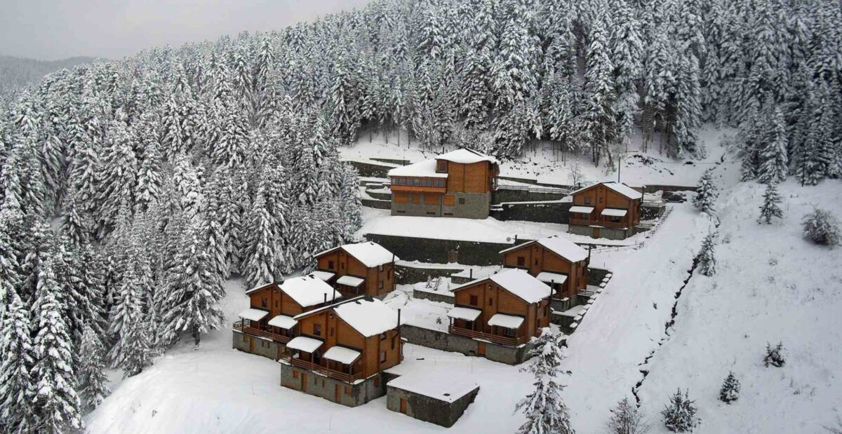 «Ελβετικές» διακοπές στα σαλέ…. της Ελάτης Τρικάλων!