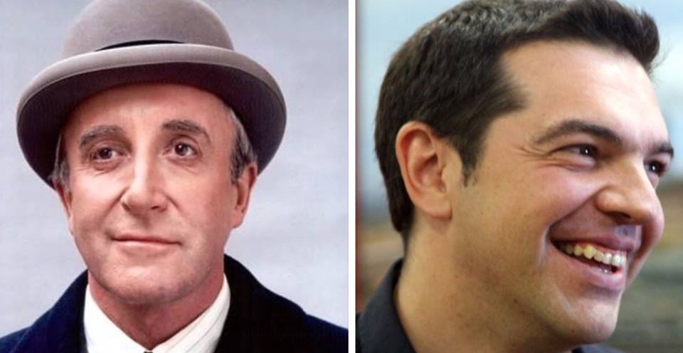 Alexis Tsipras VS Peter Sellers