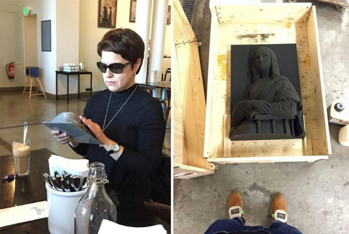 Άνθρωποι με προβλήματα όρασης «βλέπουν» για πρώτη φορά διάσημα έργα τέχνης