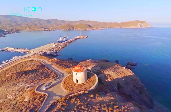 Τα νησιά του βορείου Αιγαίου από ψηλά
