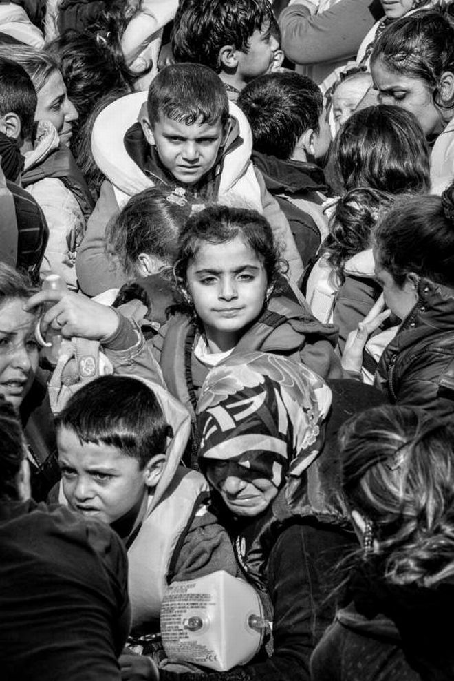 Η έξοδος των Σύρων μέσα από τα μάτια των παιδιών