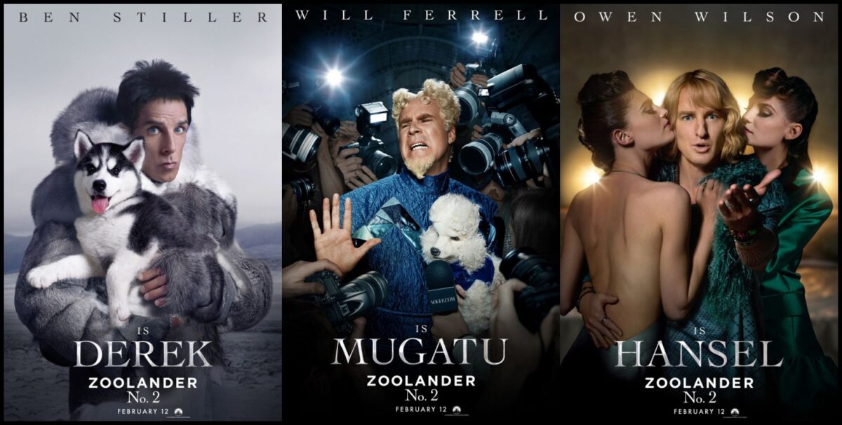 To Zoolander II ανεβάζει character posters
