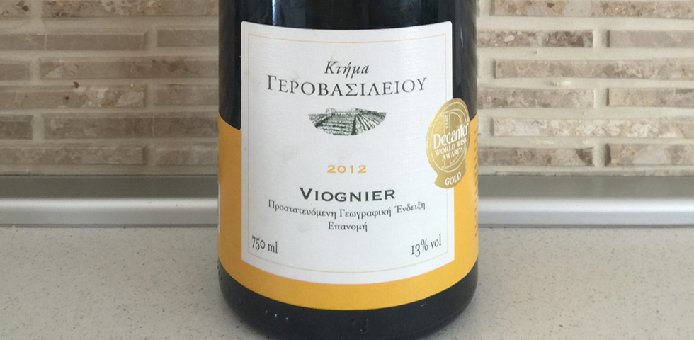 Viognier 2012, Κτήμα Γεροβασιλείου (ΠΓΕ Επανομή)