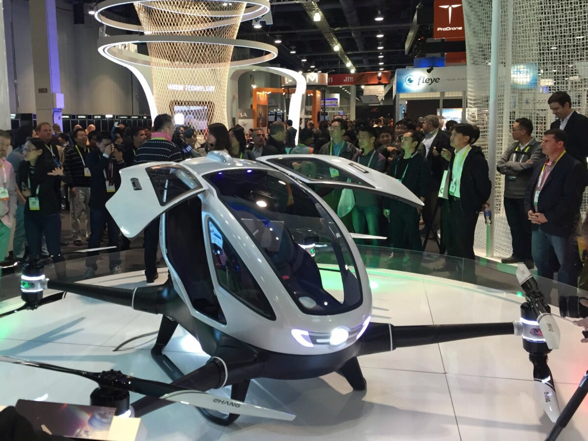Ehang 184: Το πρώτο drone που παίρνει επιβάτη!
