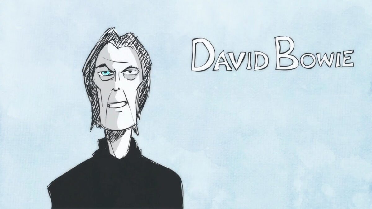 Ο David Bowie μιλάει μέσω animation για το Ziggy Stardust