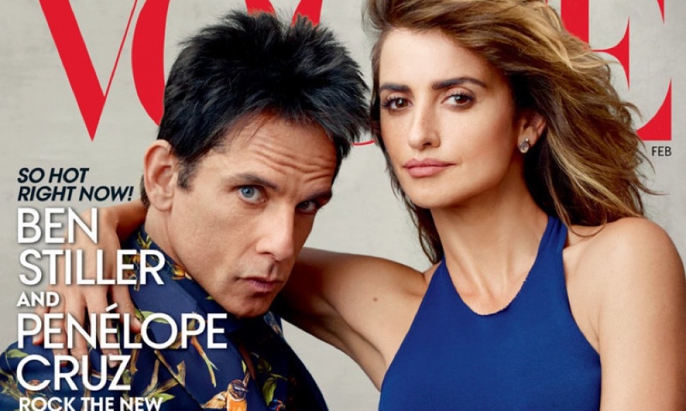 O Zoolander στο εξώφυλλο της Vogue