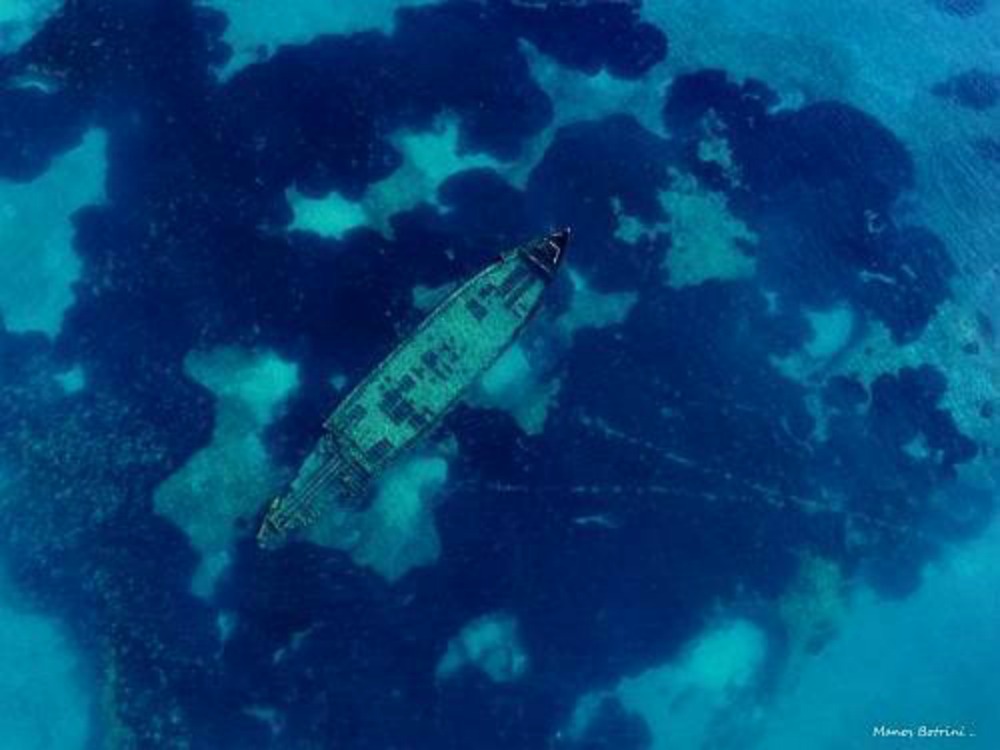 Νέο ναυάγιο ανακάλυψε drone στην Κύπρο