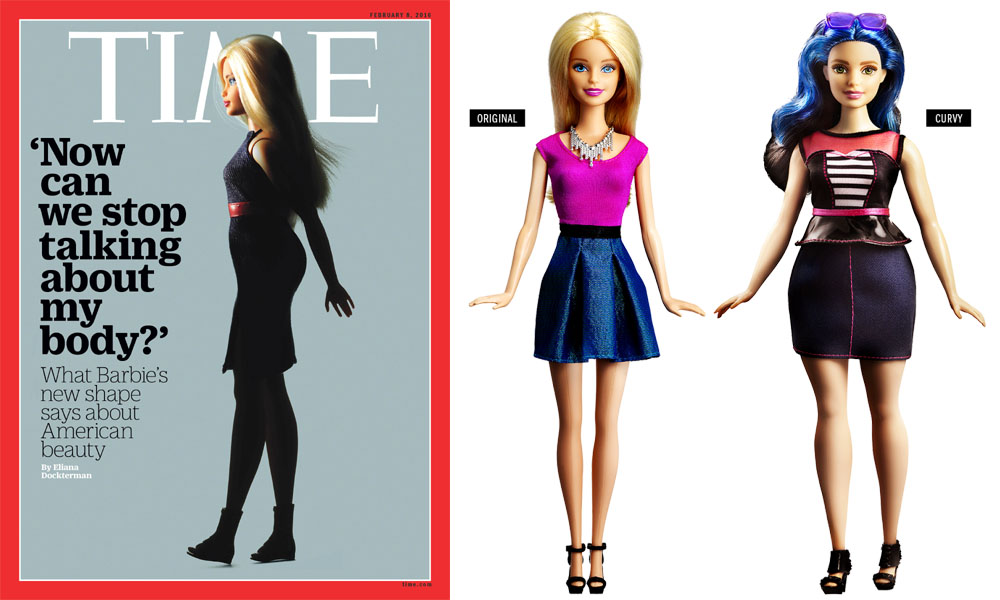 H Barbie αλλάζει και γίνεται εξώφυλλο στο Time magazine