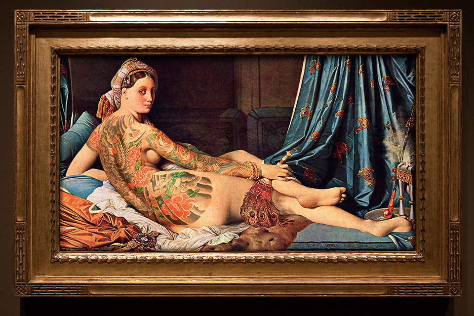 Διάσημοι πίνακες γεμάτοι tattoo