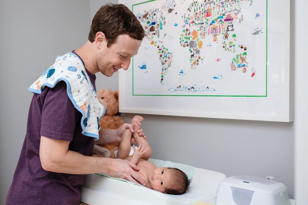 Ο Zuckerberg έφτιαξε μαθηματικό τύπο για να κάνει μπάνιο το παιδί του!