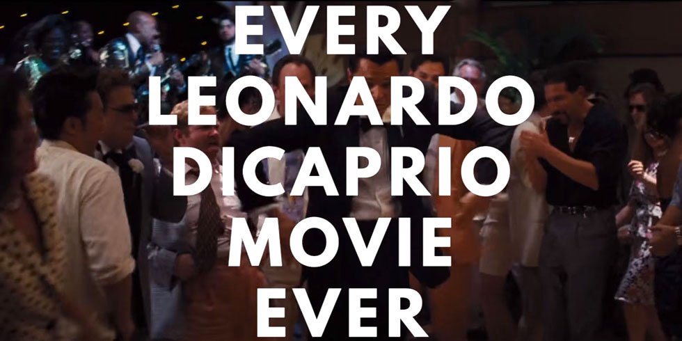 Όλοι οι ρόλοι του Leonardo Di Caprio σε 7 λεπτά