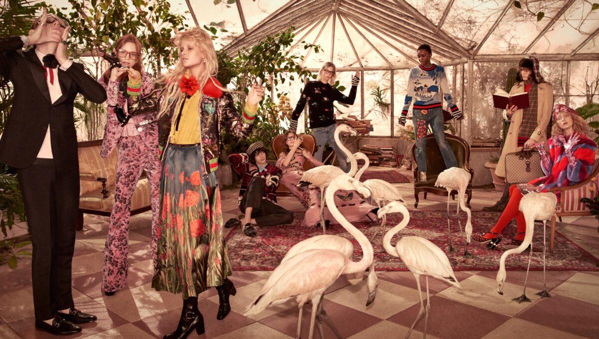 H τροπική καμπάνια της Gucci για το Φθινωπορο 2016