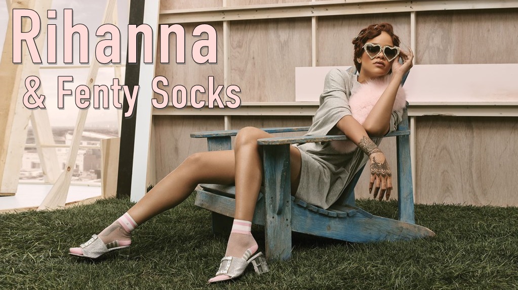 Rihanna and Stance  Fenty Socks summer lookbook
