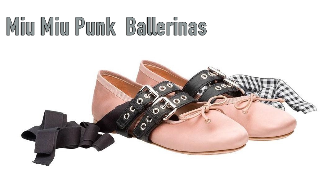 Miu Miu Punk Ballerinas