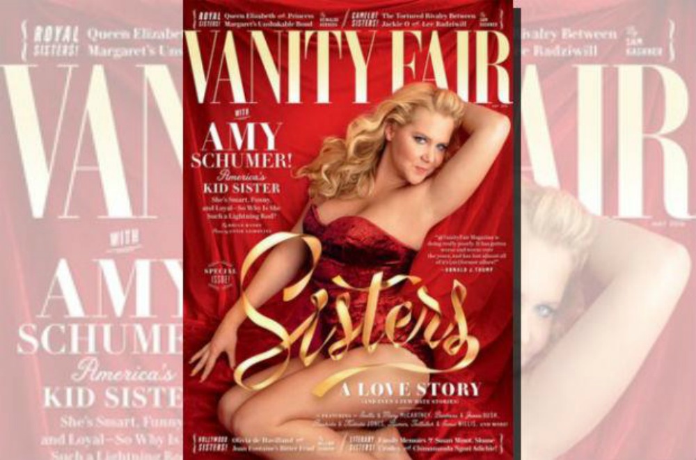 Η Amy Schumer γίνεται pin up girl για το Vanity Fair και αλλάζει τα πρότυπα ομορφιάς
