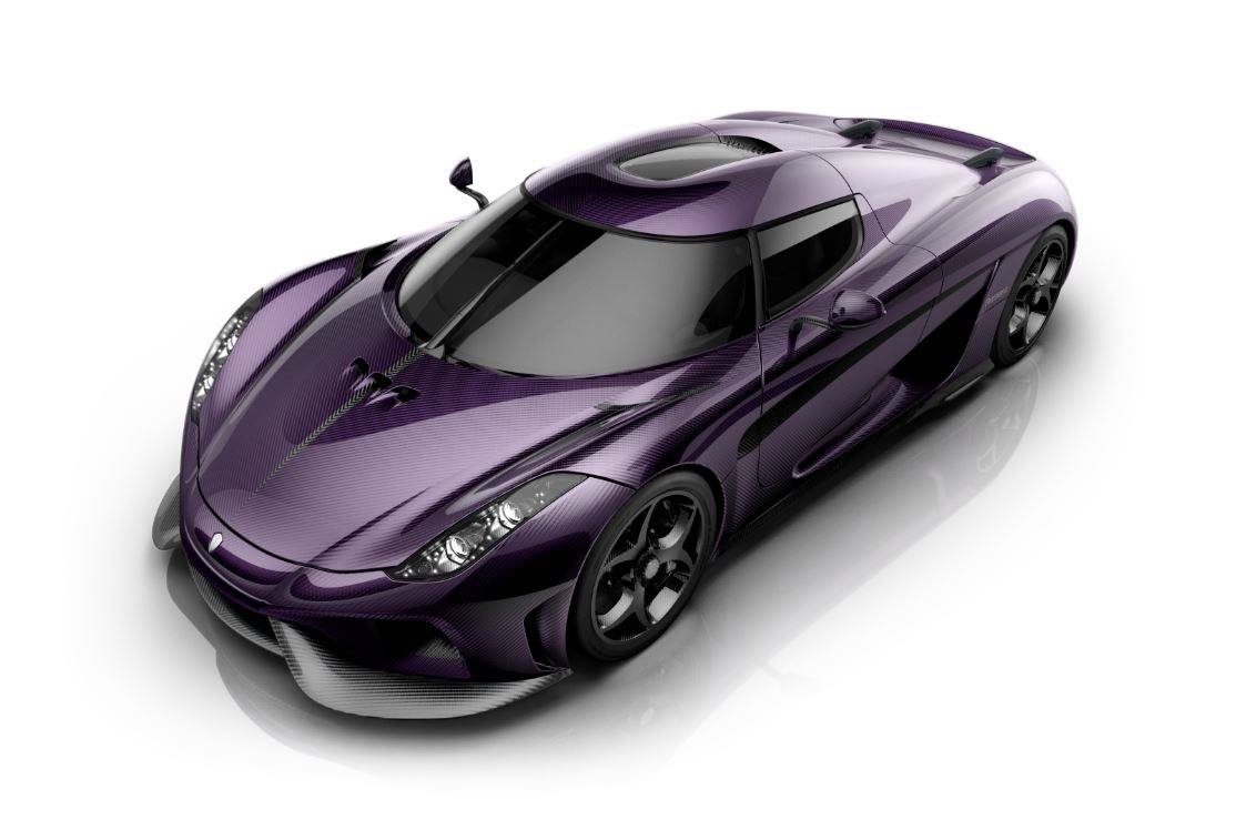 Δύο μωβ Koenigsegg ως φόρος τιμής στον Prince (photos + video)