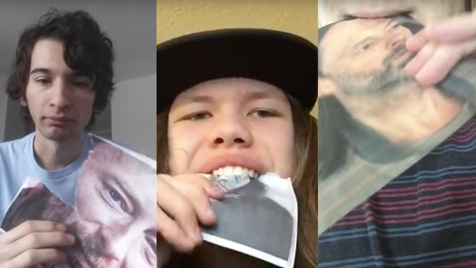 Γιατί το YouTube γέμισε από βίντεο οπαδών των Radiohead που τρώνε φωτογραφίες του Thom Yorke;