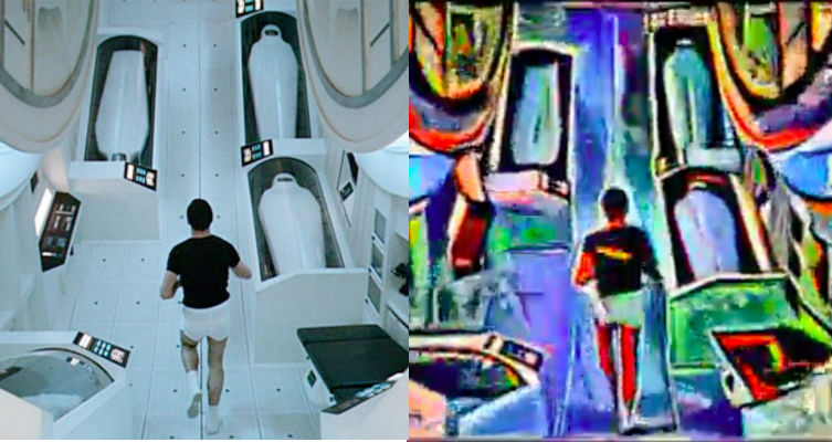 Μια Πικάσο εκδοχή του «2001: A Space Odyssey» με τη βοήθεια των νευρωνικών δικτύων