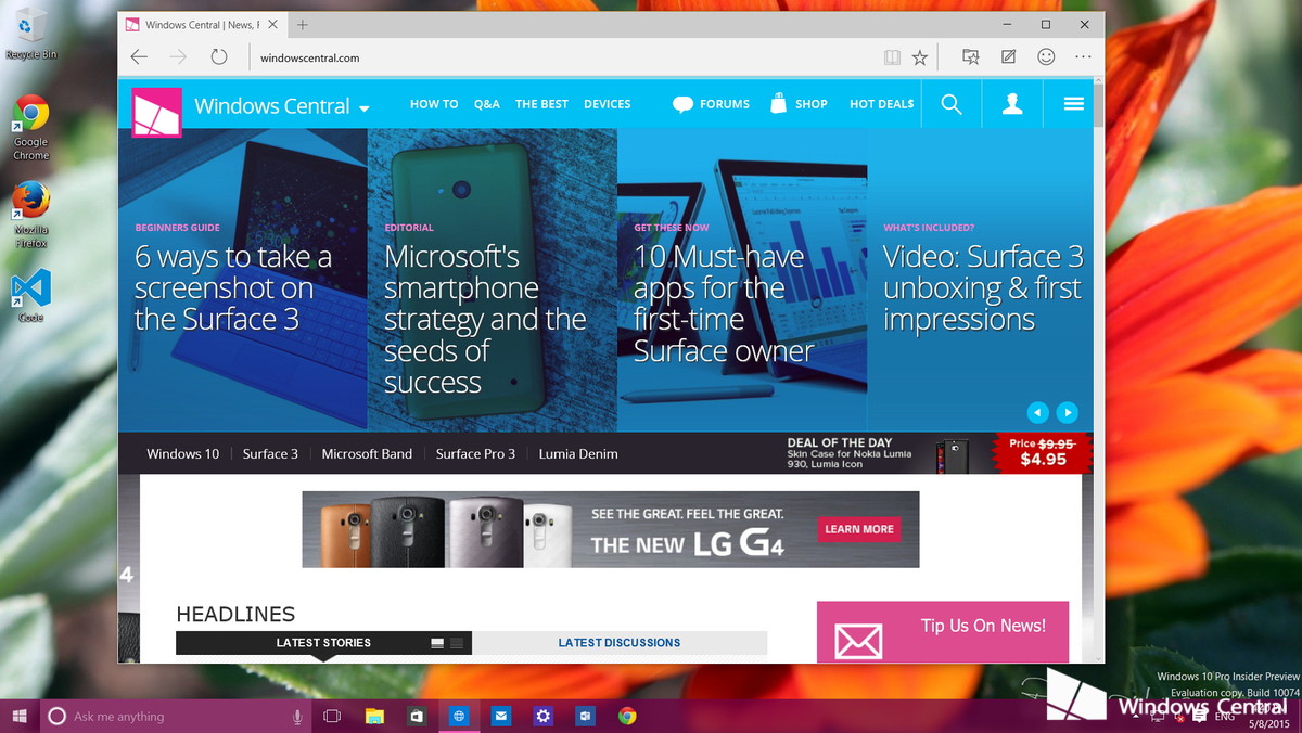 Το Microsoft Edge σέβεται τον υπολογιστή σου