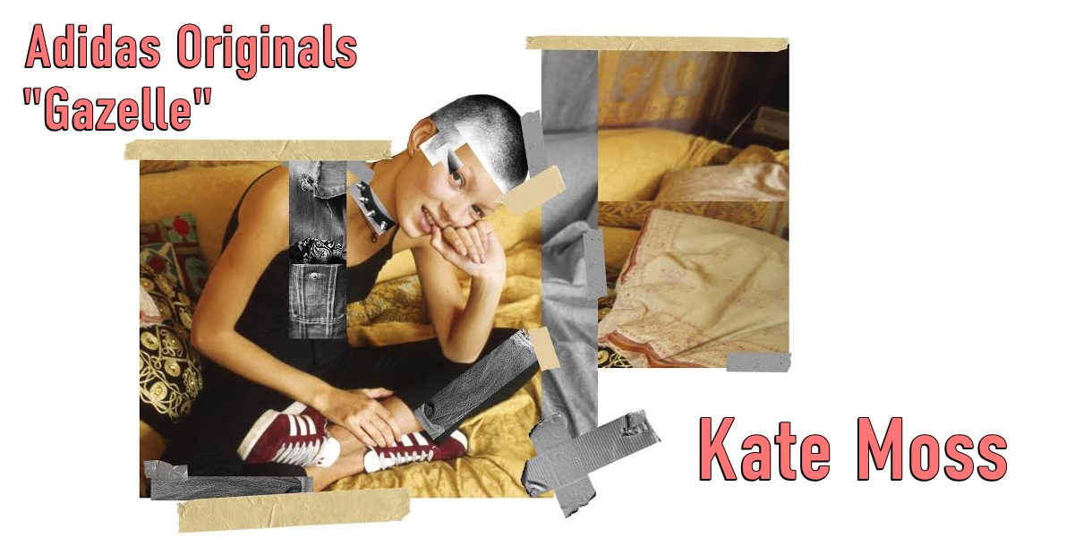 Το θρυλικό Adidas Gazelle επιστρέφει  με κεντρικό πρόσωπο της καμπάνιας την Kate Moss