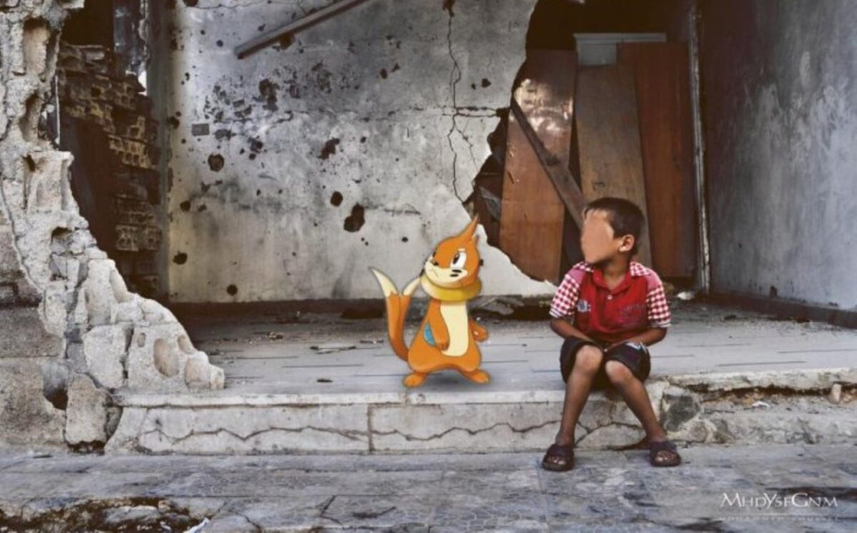 Τα πεινασμένα παιδιά του πολέμου στη Συρία στρέφονται στα Pokemon