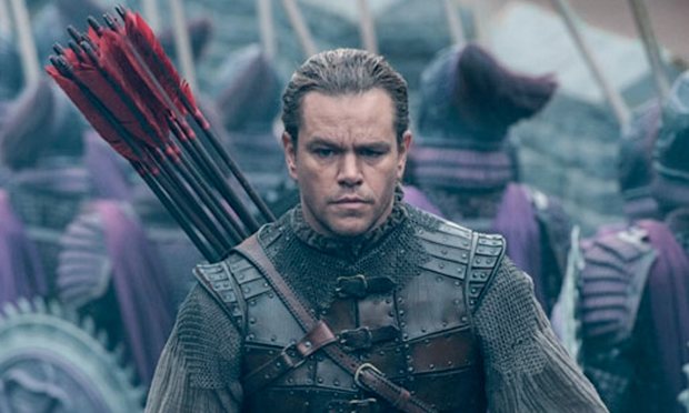 Αντιδράσεις για τον Matt Damon στο The Great Wall