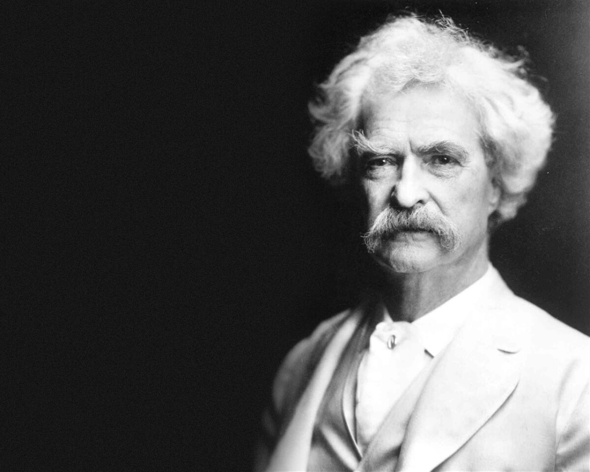 Ο Mark Twain συμβουλεύει